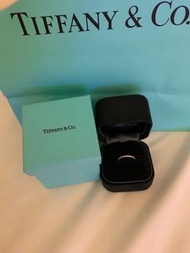Tiffany&amp;Co  Metro 線戒 整圈鑲嵌鑽石戒指
