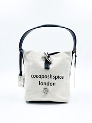 Coco london กระเป๋าถือ แฟชั่น สะพายไหล่ สะพายข้าง ผ้าไหมญี่ปุ่น สายยาว 1 เส้น Emma