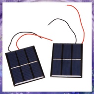 [P K A M] 2 pcs 1.5V 400mA 80x60mm Micro-Mini Power Solar Cells For Solar Panels - DIY Projects - To