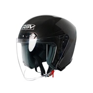 HELM RSV NEW WINDTAIL CARBON GLOSSY - HELM HALF FACE - RSV HELMET