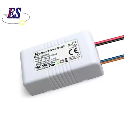 ES Driver 3-8W AC/DC Constant current 350mA LED downlight transformer LED store lights Power Adapter