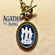 Agatha Harkness Necklace | Triple Goddess & Three Graces Cameo | witch pendant | cosplay costume
