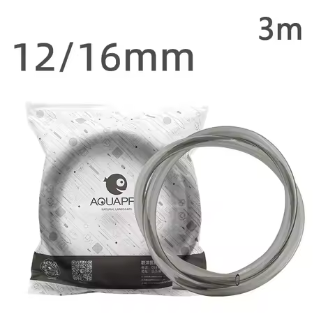 AQUAPRO Aquarium Fish Tank PVC Water Pipe Water Exchange Soft Pipe Corrosion Resistant Water Pump Fi