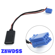 ZKWDSS โมดูลตัวแปลงบลูทูธอัตโนมัติ Aux Muziek Kabel Voor Alfa Romeo 147 156 159