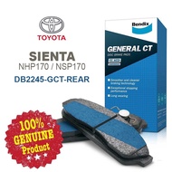 Original Bendix [DB2245GCT] Rear Brake Pad - Toyota Sienta Rear Brake Pad
