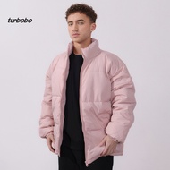 Men Cotton Coat Men Winter Coat Men's Winter Down Coat with Pockets Warm Stylish Outerwear for Cold 