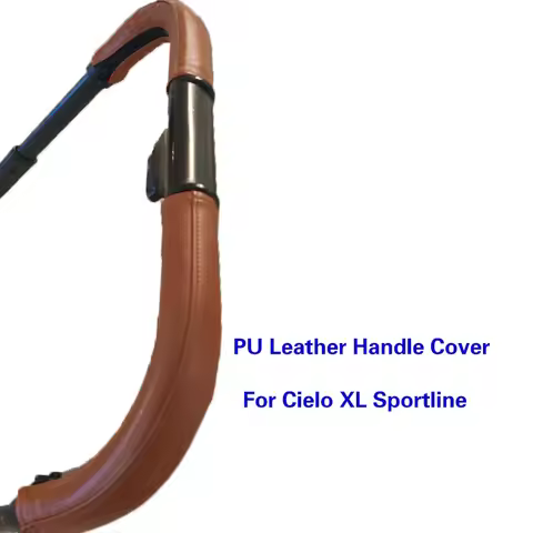 Leather Bar Covers For Cielo XL Sportline Stroller Pram Handle Sleeve Case Armrest Protective Cover 