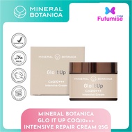 MINERAL BOTANICA Glo It Up CoQ10 Face Wash 100ml | Hydrating Toner 100ml | Intensive Cream 25g | Pep
