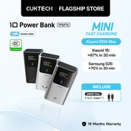 【3C  Certification】CUKTECH Mini 55W Fast Charging 10000mAh Powerbank Xiaomi 55W Max Samsung 45W iP16