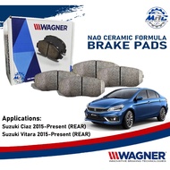 Suzuki Ciaz 2015 - PRESENT WAGNER CERAMIC REAR Disc Brake Pads DB1786WB