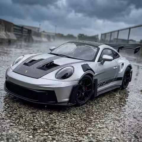 1:24 Porsche 911 GT3 RS 992 Generation GT Sports Car Alloy Racing Car Model Diecast Sports Car Model
