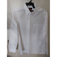 AUTHENTIC G2000 MEN WHITE LONG SLEEVE FORMAL SMART FIT SHIRT