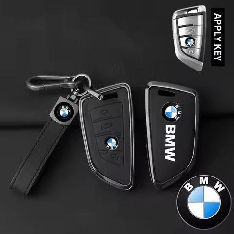 Zinc Alloy Car Key Case Cover For BMW M E36 E39 E46 E60 E90 E91 F48 F25 F15 F10 F20 F01 X1 X3 X5 X7