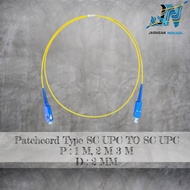 Patchcord 1 M 2 M 3 M 2 MM Type SC UPC TO SC UPC Patch cord 1M, 2M, 2MM3m
