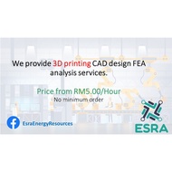 ESRA CAD Design - .stl editing, 2D conversion, design for 3D printing