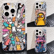 Case for Vivo V60 V50 V40 V30 V30E V29E V29 Lite V27 S1 Pro V25 V25E V23E V9 Luxury Premium Cartoon 