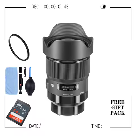 Sigma 20mm f/1.4 DG DN Art Lens for Sony E Nikon Canon