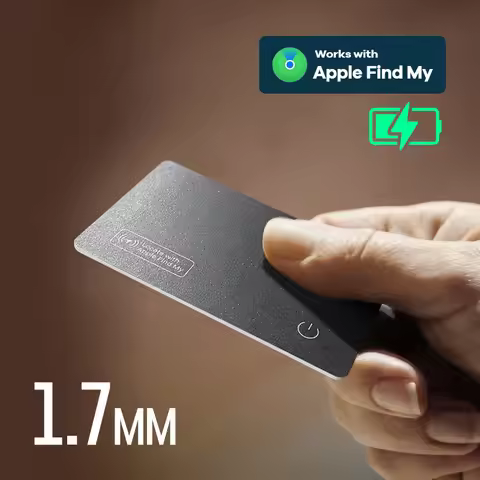 Wireless Charger Charging Tracking Card Wallet Locator Smart Mini Tag for iPhone Device Find My Tag 