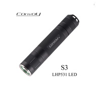 Original Convoy S3 Flashlight With LHP531 LED Floodlight Camping Hiking Light