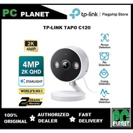 TP-Link Tapo C120 Wifi Camera Home Security 4MP 2K Full HD IP Camera CCTV