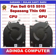 FAN Dell G15 5510 5511 5515 2021 RTX3050 3060 Delta 0G7V1F 05YW78 Pair ORIGINAL