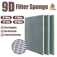 Aquarium 9D Filter Sponge High Efficiency Fish Tank Filter Cotton 2cm Thick