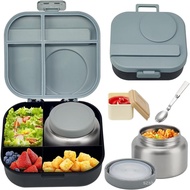 Compartment Insulation 340.2 Container Lunch Without Ounce Bento Double Lunch Box 12 Hesphenol Gram 