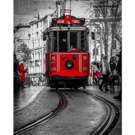 London Paris Berlin Travel city Poster Black and white Art Canvas Painting Street pictures Wall Deco