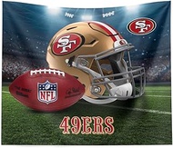 NORTHWEST The Company NFL San Francisco 49ers Printed Wall Hanging, 34" x 40", Gametime, Team Colors