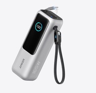 Powerbank 25000mAh 165W Ultra Fast Portable Charger with Built In and Retractable USB C Cables Power