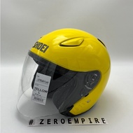 HELMET SHOEI J STREAM PLAIN SILVER / PEARL GREY / BLACK / MAROON /YELLOW