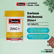 Swisse Ultiboost Zinc+ 60 Tab Support Immune System <Zinc supplement/immune/skin health> [BaeBear.sg