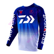 2021 New Summer Quick Dry Daiwa Fishing Shirt Long Sleeve Breathable Fishing Clothing Anti UV Hooded Cycling Hiking Clothes