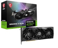 MSI GeForce RTX 4060 Ti Gaming X Slim 8G Graphics Card - 8GB GDDR6 (18 GB/s, 128-bit), PCIe 4.0 - TR