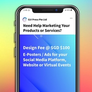 Marketing Ads, E-Flyers & Posters (Complementary A5 Size Flyers 100pcs)