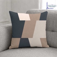 KATUN Premium Cotton Sofa Cushion Cover Mocca Motif 40x40 45x45 50x50 - Minimalist Aesthetic Cushion
