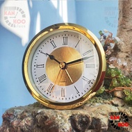 89mm desk clock, 8.9cm decor clock, accessories used to install wooden desk clocks