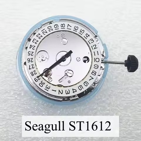 Seagull ST1612 Automatic Movement 21 Jewels White Date 3H TY2806 Mechanical Wristwatch Movement