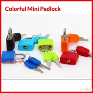 Small Padlock Colorful Mini Suitcase Locks Keys Luggage Padlocks Backpack Locks Small Locker Lock Ma