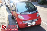 SMART俱樂部嚴選中古車 2000年 450 FOR2 600CC 俏麗艷紅（已售）