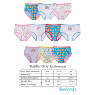 美國 Baby Shark 女童幼童內褲 (10枚入)