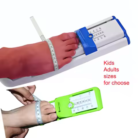 1pcs 0-30cm 18-48 Euro size Professional Foot Measuring Gauge children adult Shoe Measure Tool Sizer