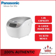 Panasonic SR-CX108SSK / SR-DM104KSK  (4.0mm Pan) 1.0L Microcomputer Jar Rice Cooker / 16 Auto Menus 