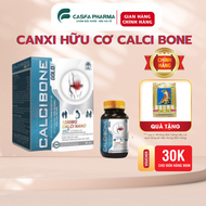 Canxi hữu cơ Calci Bone TW Hanopharco hộp 30 viên