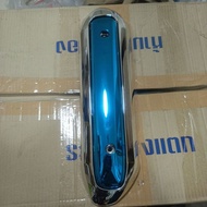 Exhaust Cover Ego Ego S Chrome Cyan