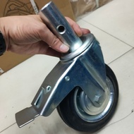 6" rubber steger wheels 6in scaffolding wheels stager wheels