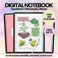 Digital Notebook, Digital Planner, Planner, Daily Planner, Weekly Planner, Goodnotes, Goodnotes For 