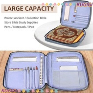 KUGIGI Bible Covers, Durable Large Capacity Bible , Accessories Universal Church Bag