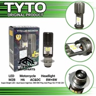 Tyto Led M2B H6 Headlamp Lamp Front Bulb Motor Ac Dc 8Watt