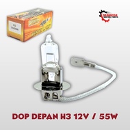 H3 12V/55W FRONT DOP - H3 12V MAIN FOG BULB 55W LED HALOGEN FOGLAMP SUPER BRIGHT